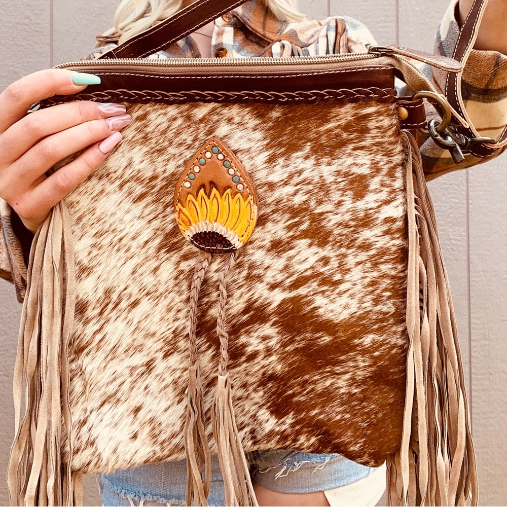 Cowhide Purse